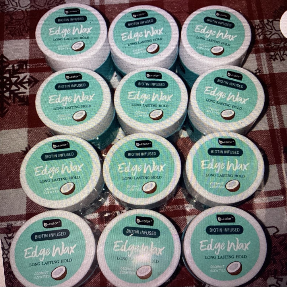 Edge Wax B - Color Biotin Infuse Coconut Scented
